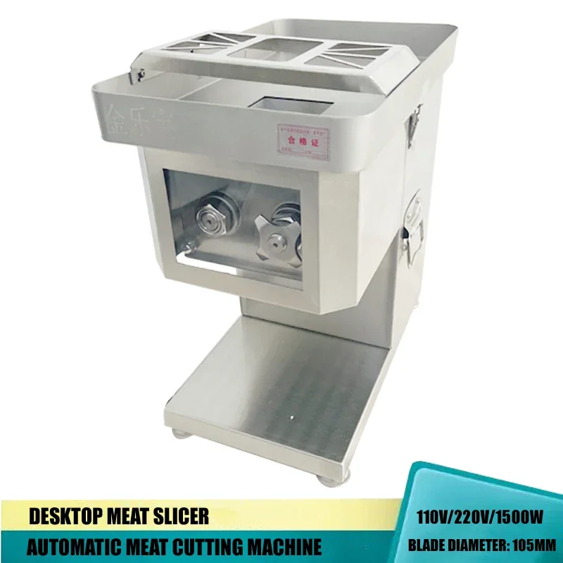 Automatic Meat Slicer Multifunctional Commercial Household Meat Cutting Machine Blade Diameter 105mm