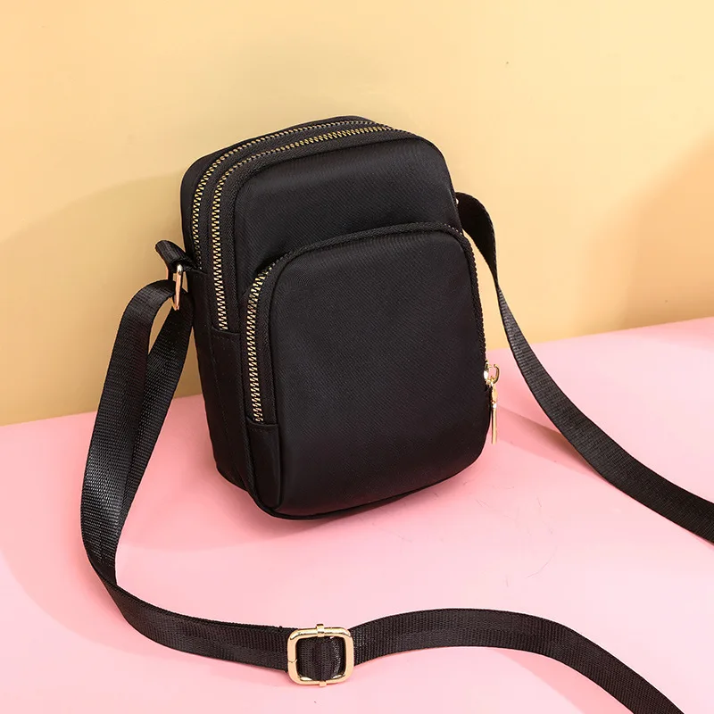 Mobile Phone Crossbody Bags for Women Fashion Women Small Handbags Shoulder Bag Cell Phone Pouch Largea Capacity 3 Layer Wallet