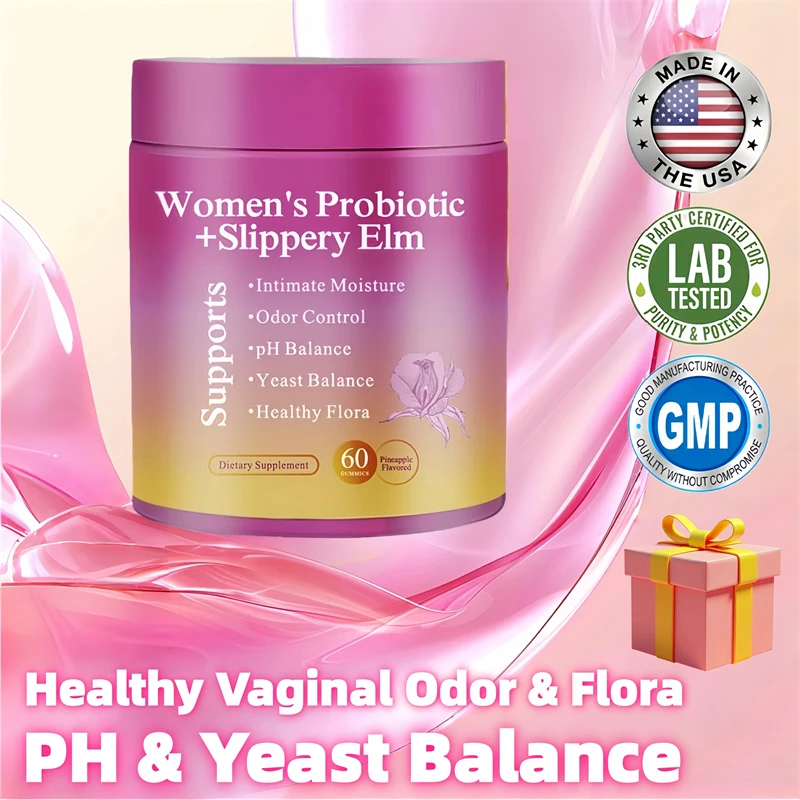 

Woman Probiotics for PH, Yeast & Hormone Balance Prebiotics Vitamins Support Healthy Vaginal Flora & Odor Intimate Moisture