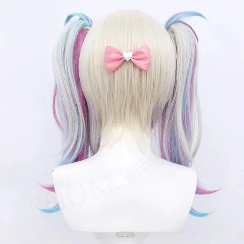 

qq 123NEEDY GIRL OVERDOSE KAngel Косплей Парик Angel-chan Термостойкие синтетические волосы