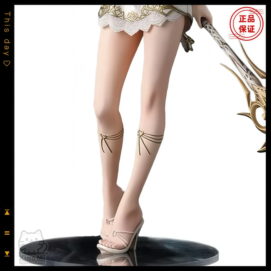 العلامة التجارية الجديدة Lineage 2 White Elf أنثى ماج أنيمي نموذج لجسم لعبة هدية للأطفال