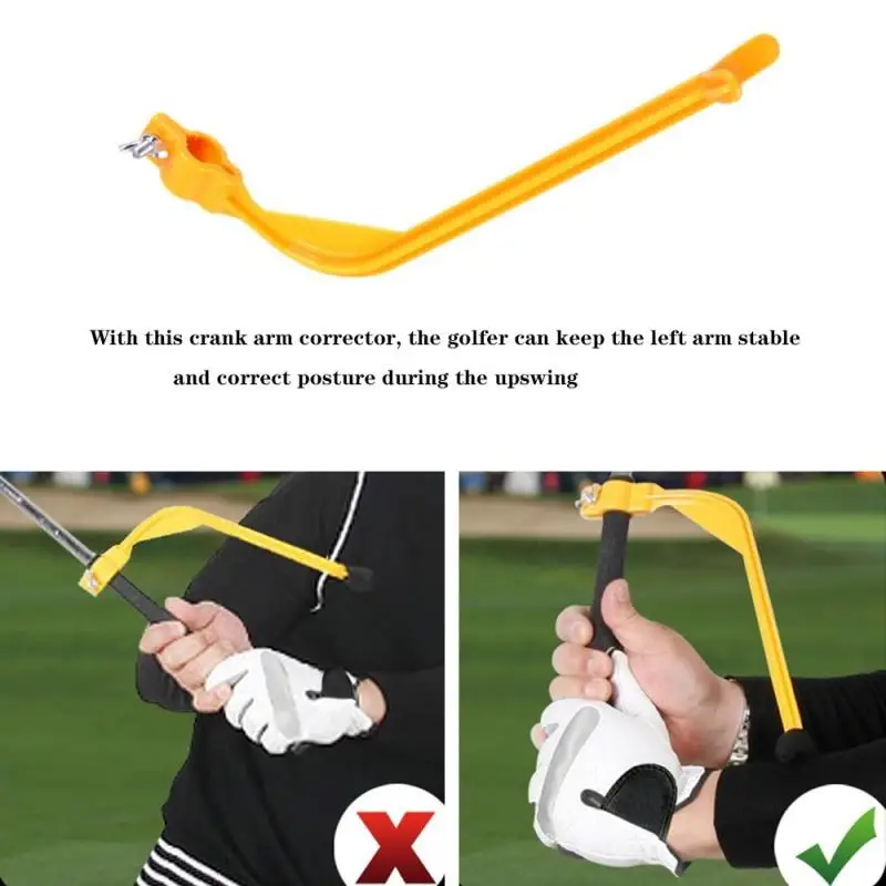 Golf Swing Training Aid Beginner Gesture Alignment Practice Guide Correct Practical Practice Guide Starter Training Supplies