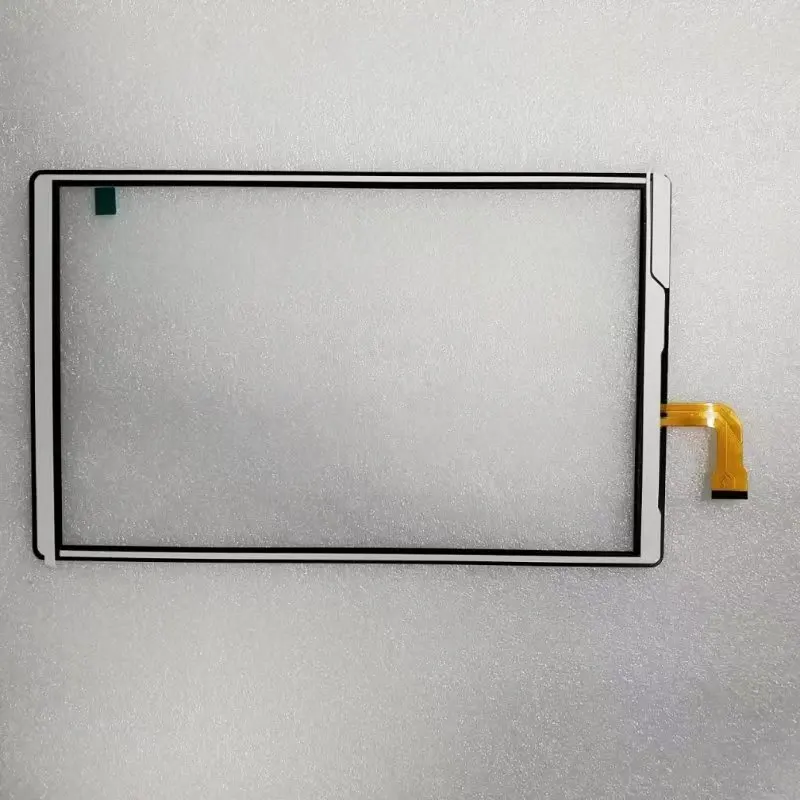 Nowy czarny 10,1 cala dla Yestel T13 FCC ID 2AW6V-M7 Tablet pojemnościowy ekran dotykowy Digitizer czujnik zewnętrzny szklany Panel — zdjęcie produktu 4