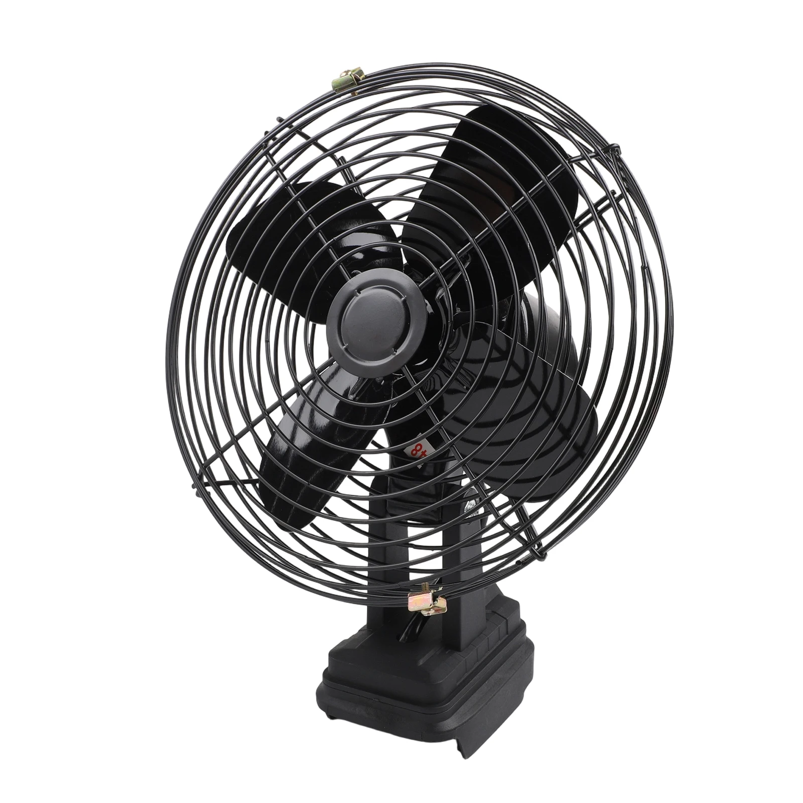 Compact Metal Fan For Outdoor Use Strong Wind Fan 810 Grams Wireless Outdoor Fan Metal Construction Two-Speed Adjustment