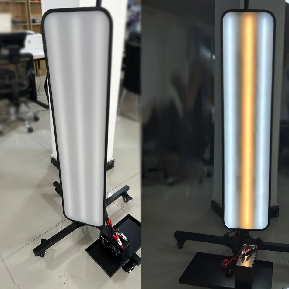 

PDR king Dent Light Tools Dent Lamp Line Board With Strips Dent Repair Tool Kit Lamp Reflective Line Border