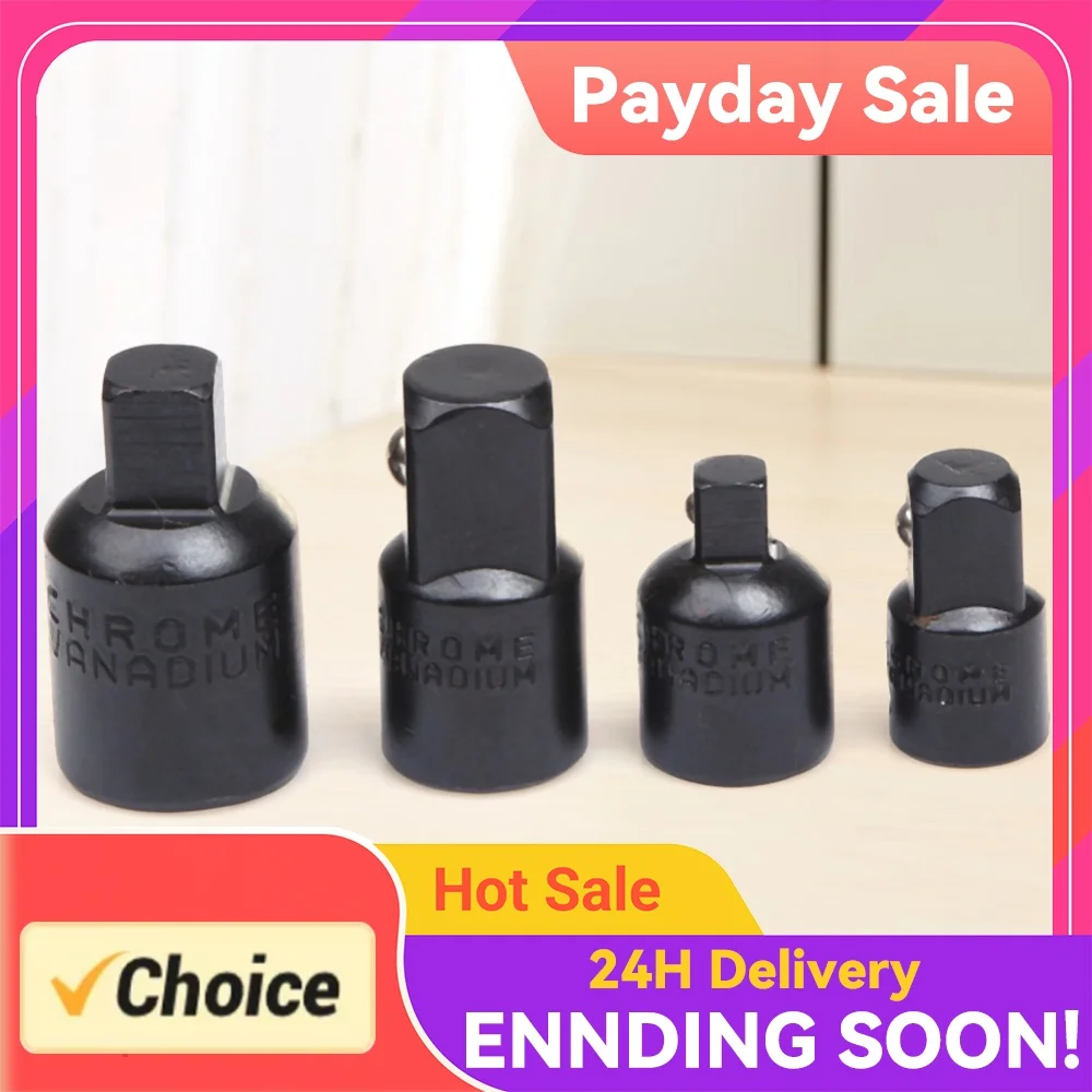 4pcs Reducing Sleeve Single Side Drilling Multifunctional Sleeve Adapter Wear-resistant Accessories for Engineer Carpenter