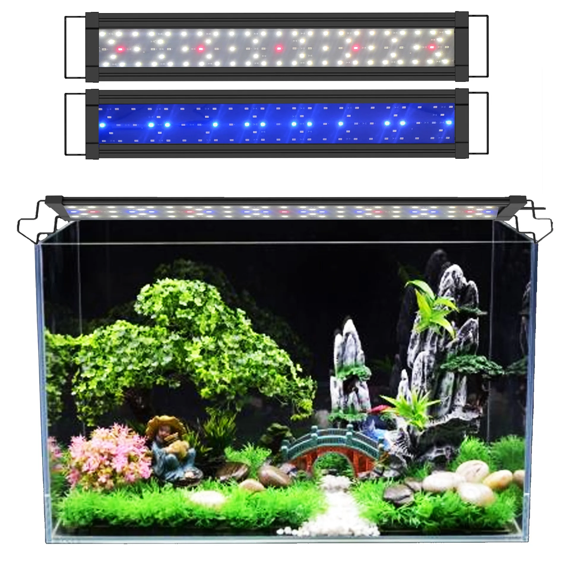 Iluminação de planta led de br - Planted Aquarium Hanging Light avaliação e preço