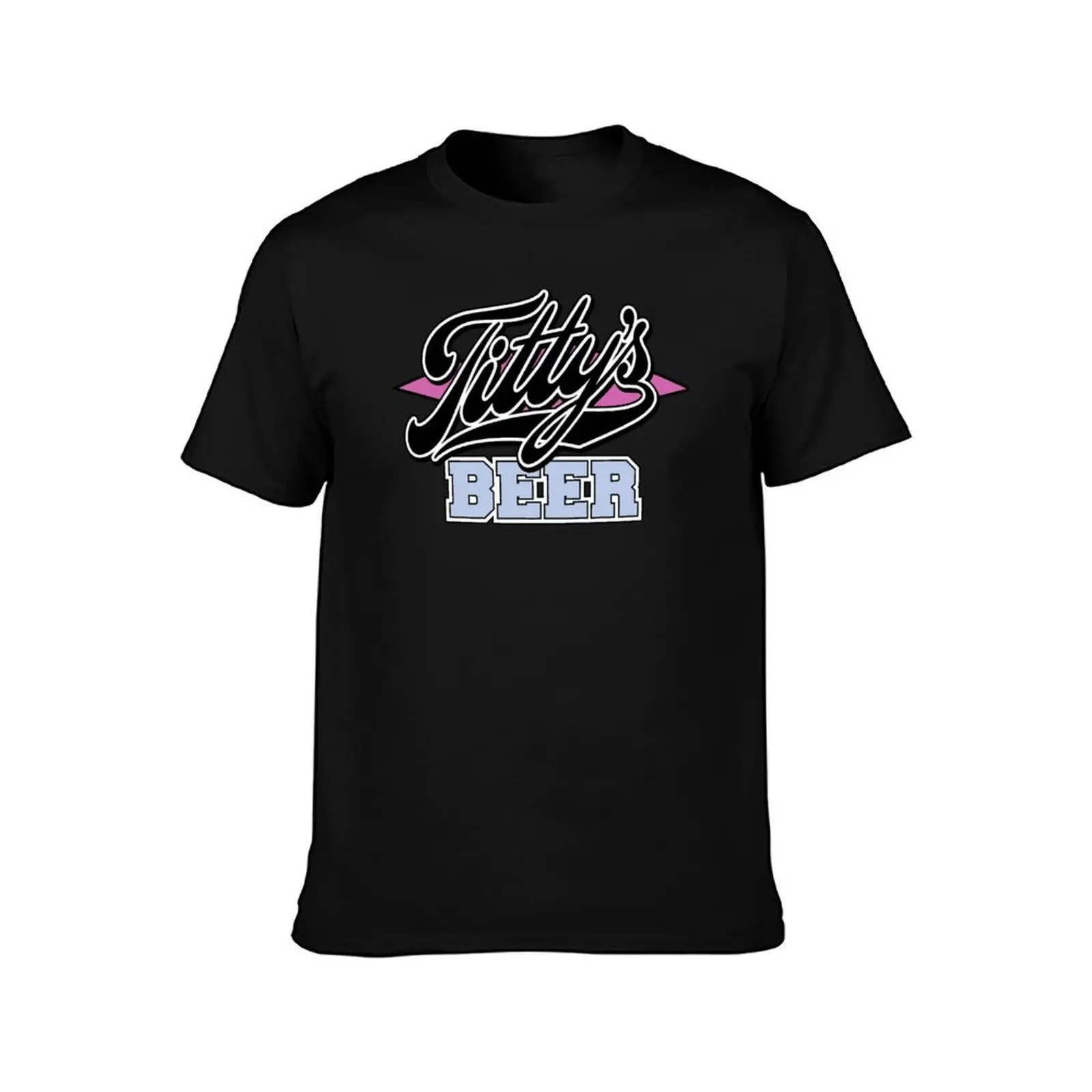 Montgomery Gentry Tittys Beer T-Shirt Outdoor Sports Short Sleeve Top