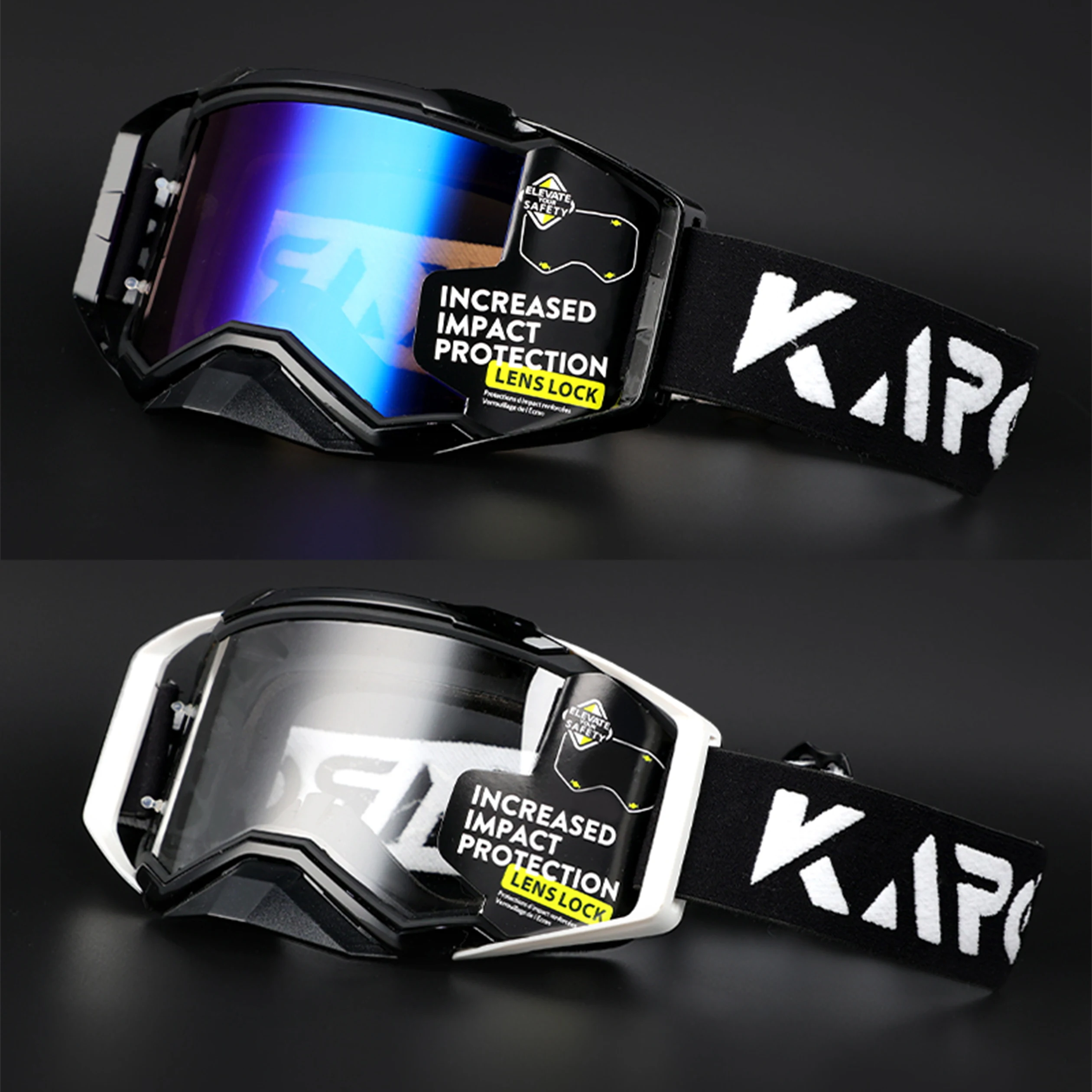 Protective Goggles Outdoor Motorcycle Windproof Sandproof Eyewear Motorcycle Accessories Ski Glasses Racing Off Road Goggles