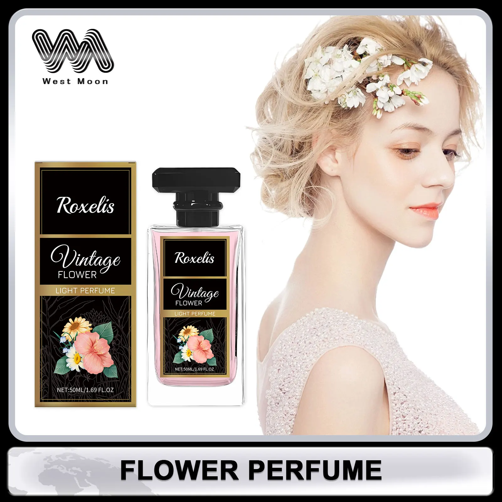 Flower Perfume Aroma Floral Plant Long Lasting Fragrance Keep Fresh Show Charms Relieve Stress Daily Dating Pheromone Perfume