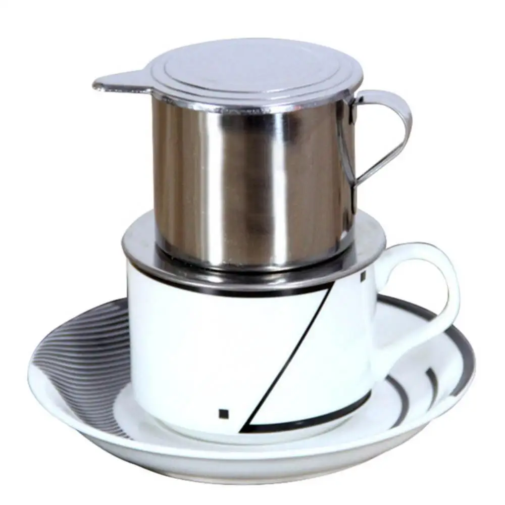 50/100ml Coffee Filter Maker Stainless Steel Coffee Drip Filter Maker Pot Infuse Cup Pour Over Coffee Filter Coffee Dripper