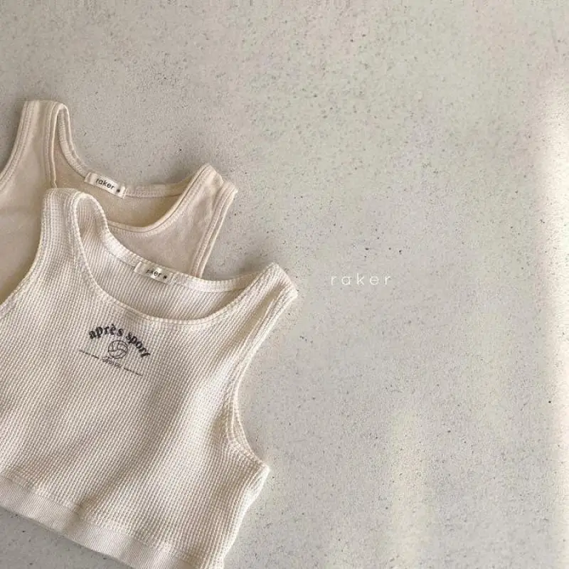 Infant Baby Vest Solid Color Girls Sleeveless Tops Summer Kids Letter Print Jacket New Fashion Children Clothes