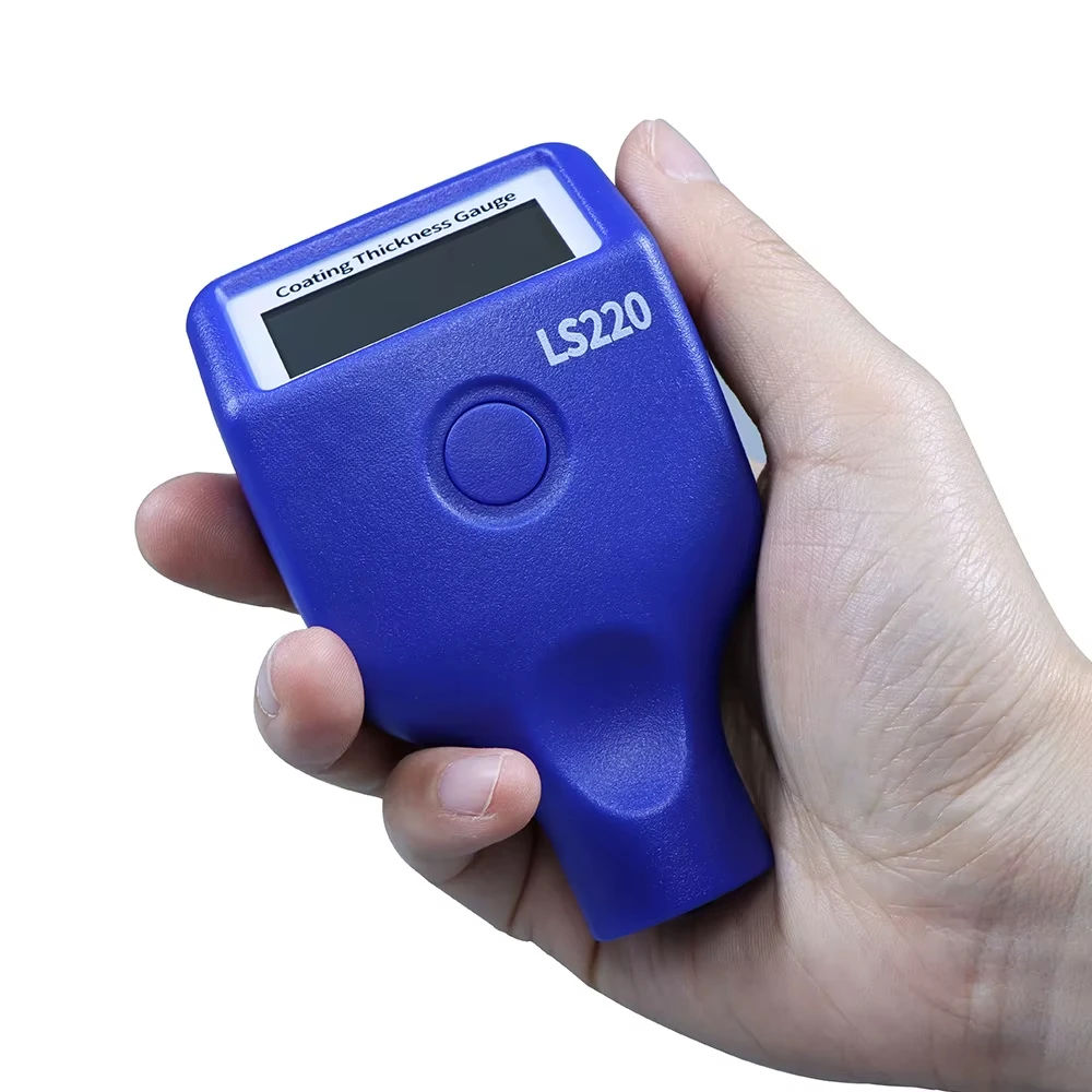 

Оптовая продажа с фабрики LS220 Цифровое устройство для проверки автомобильной краски Детектор толщины покрытия Автомобильный тестер Датчик толщины краски