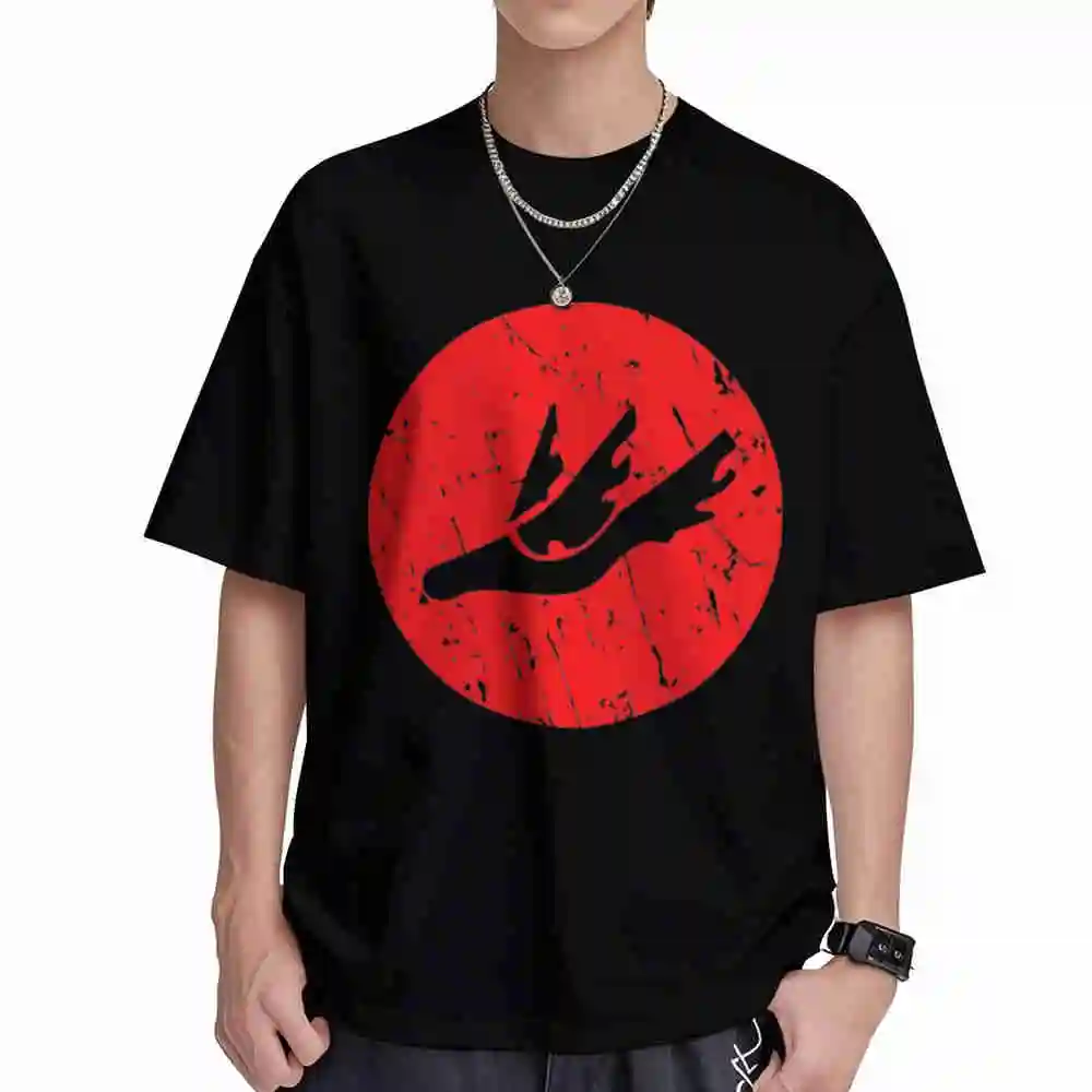 Thursday Dove Circle Emo Distressed Post Hardcore Short Sleeve Tee 100% Cotton T-Shirt