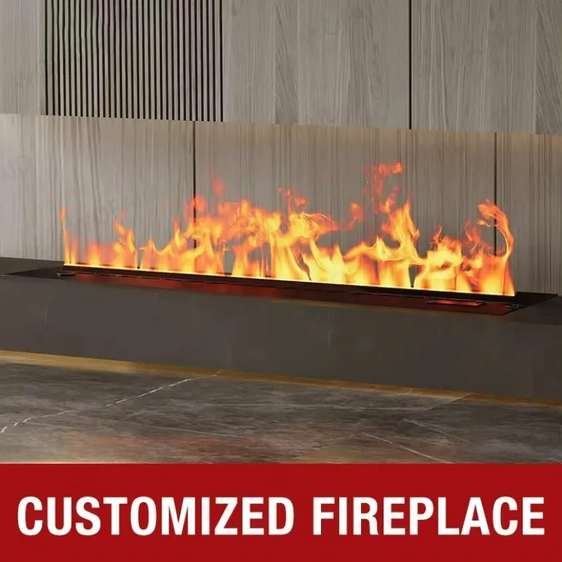 

Ультразвуковой электрический камин с туманом: домашний контроль TUYA, 5-уровневый камин с блокировкой от детей - бестселлер в Германии, ЕС