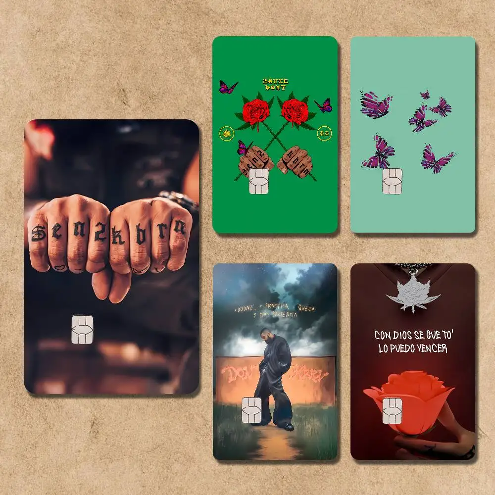 

E-Eladio carriage Sauce Boyz Card Stickers Credit Visa Debit Bank Charge Card Bus Metro Waterproof Sticker Decal Decoration