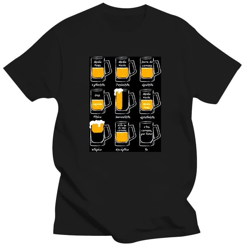 

Classic Mens Oversize T-shirt Happy Beer Print Tshirt Men Women Oversized T Shirts Beer Graphics Tees Tops Plus Size T-shirts