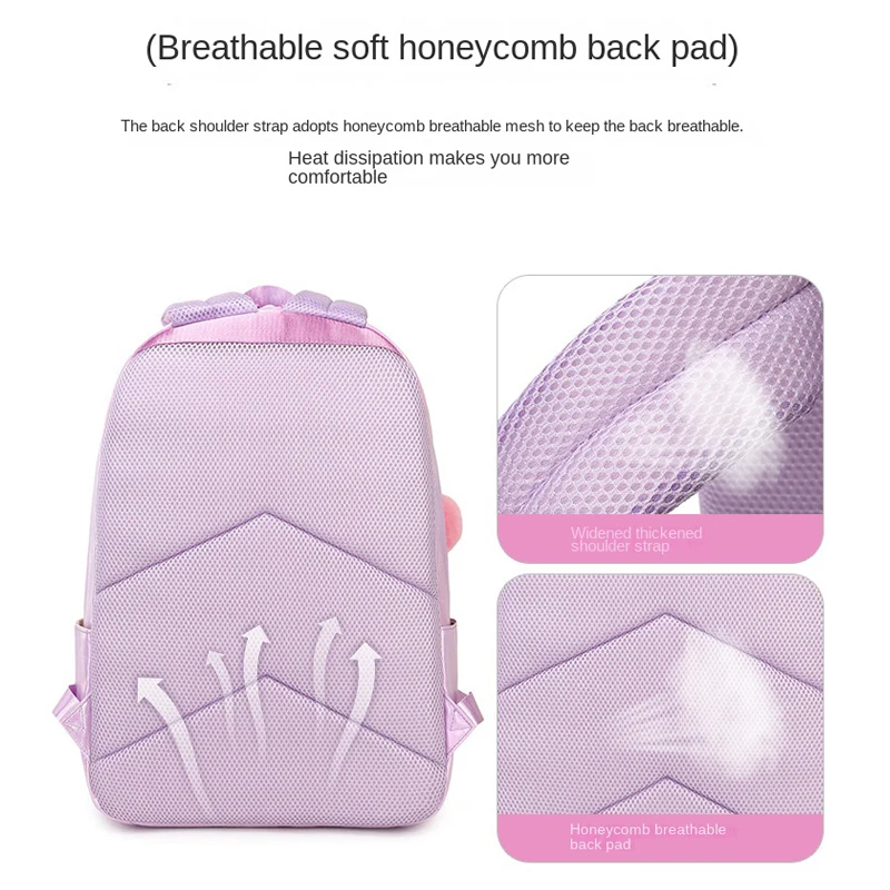 3 Pcs Set Children\'s School Bag Cute Student Backpacks for Teenager Girls Waterproof School bags With Lunch bag Pencil Case