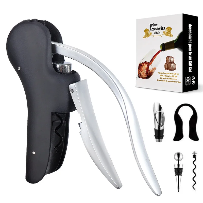 

Professional Wine Opener Easy Corkscrew for Servers Waiters Bartenders Home Use Summer Winter Drinks