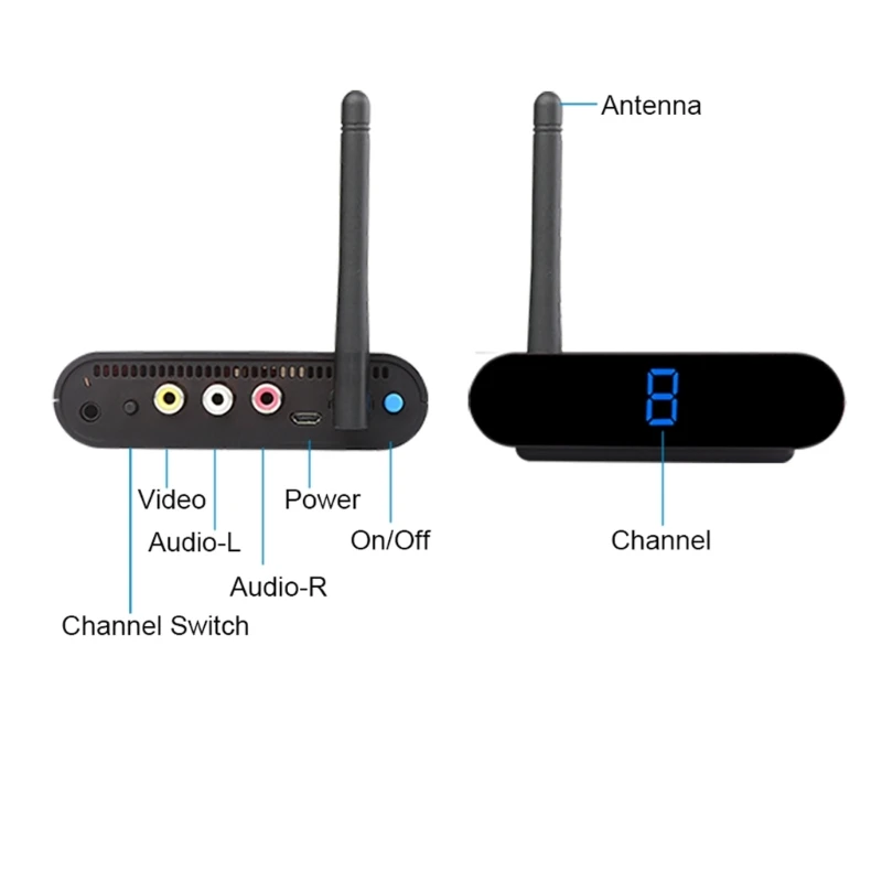 5.8G 300M AV530 Wireless Transmitting Receiver For HDTV Box Projector Monitor Through Wall HDTV Extender 896C