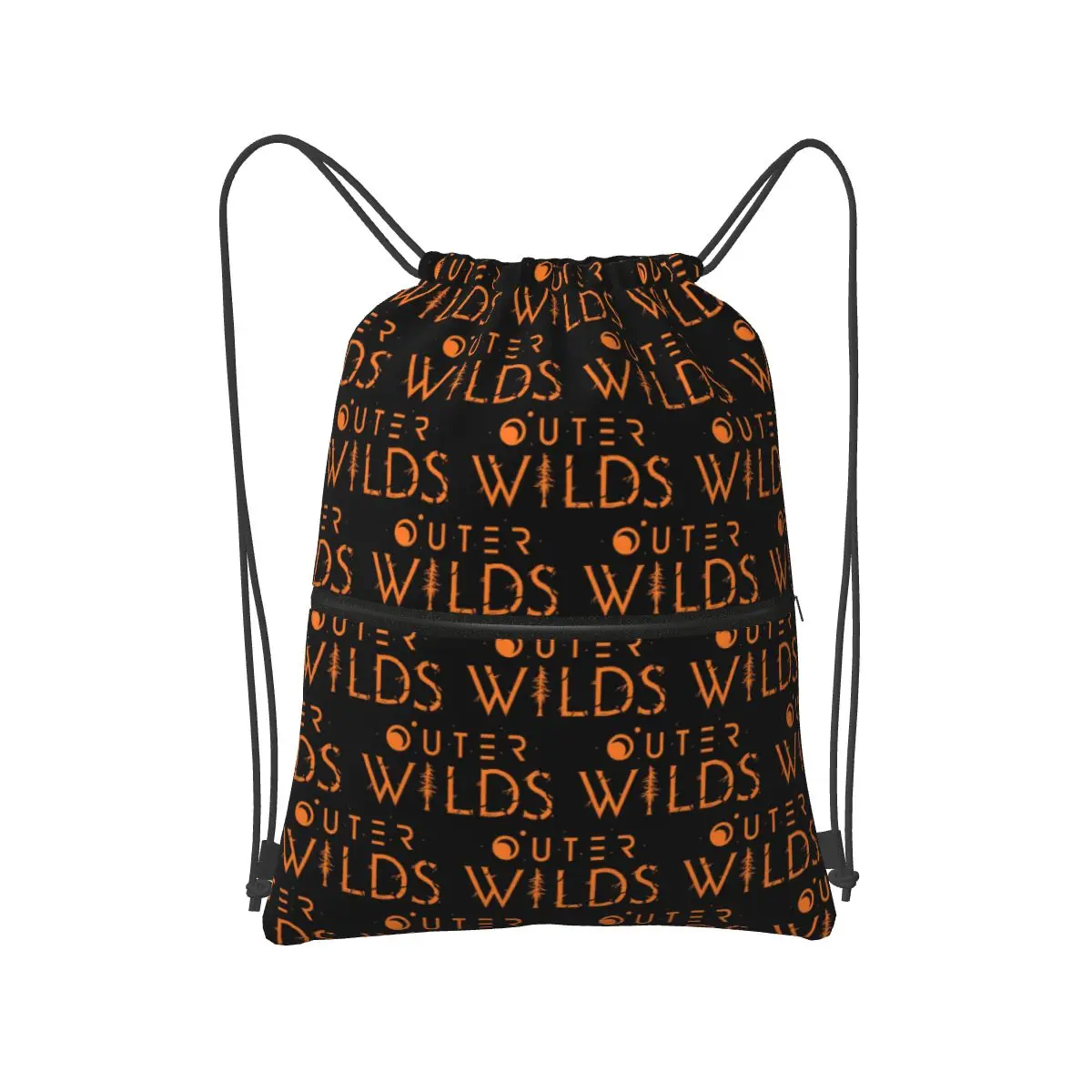 Outer Wilds Ventures Patch Backpacks Fashion Drawstring Bundle Pocket Shoes Bag Book Bags for Travel School