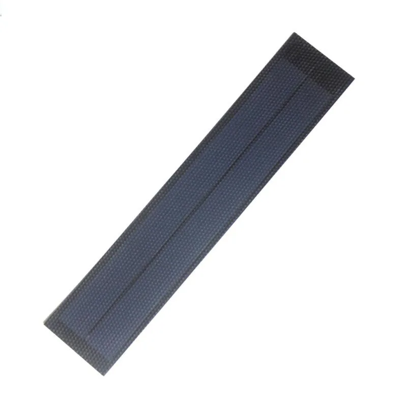 1W 3V Flexible Amorphous Silicon Thin Film Solar Panels Reelable Solar Cells for DIY Solar Products Kits 270*55mm