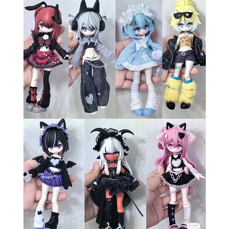 

10000 Escapes Plans Bjd Blind Box Toys Cute Action Figure Desktop Model Decor Collection Birthday Halloween Gifts