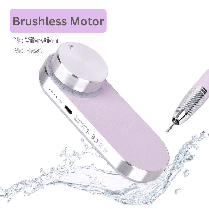 Big disountProfessional Electric nail drill Lathe Manicure Cutter Machine floating Machine for nails Brushless Strong Recharge