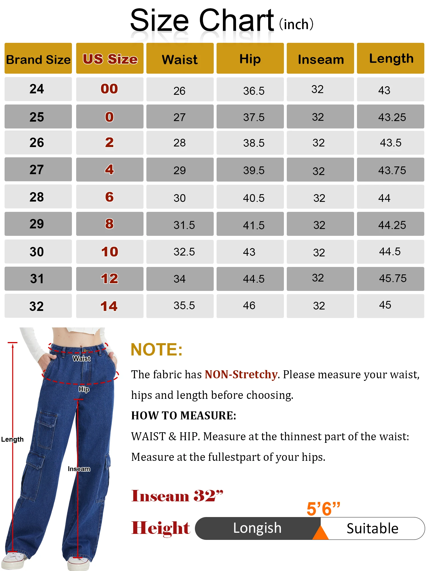 Womens Cargo Jeans High Waisted Baggy Wide Leg Straight Jeans for Women Flap Pocket Denim Pants