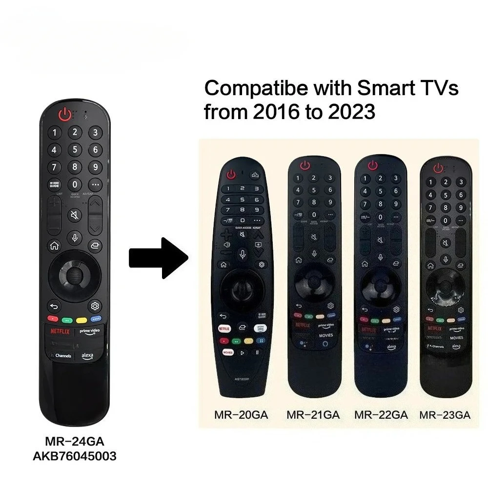 MR24GA Voice Magic Pilot Inteligentny pilot AKB 76045003   Pilot Voice Magic do 43NANO81T6A Smart do telewizorów OLED — zdjęcie produktu 4