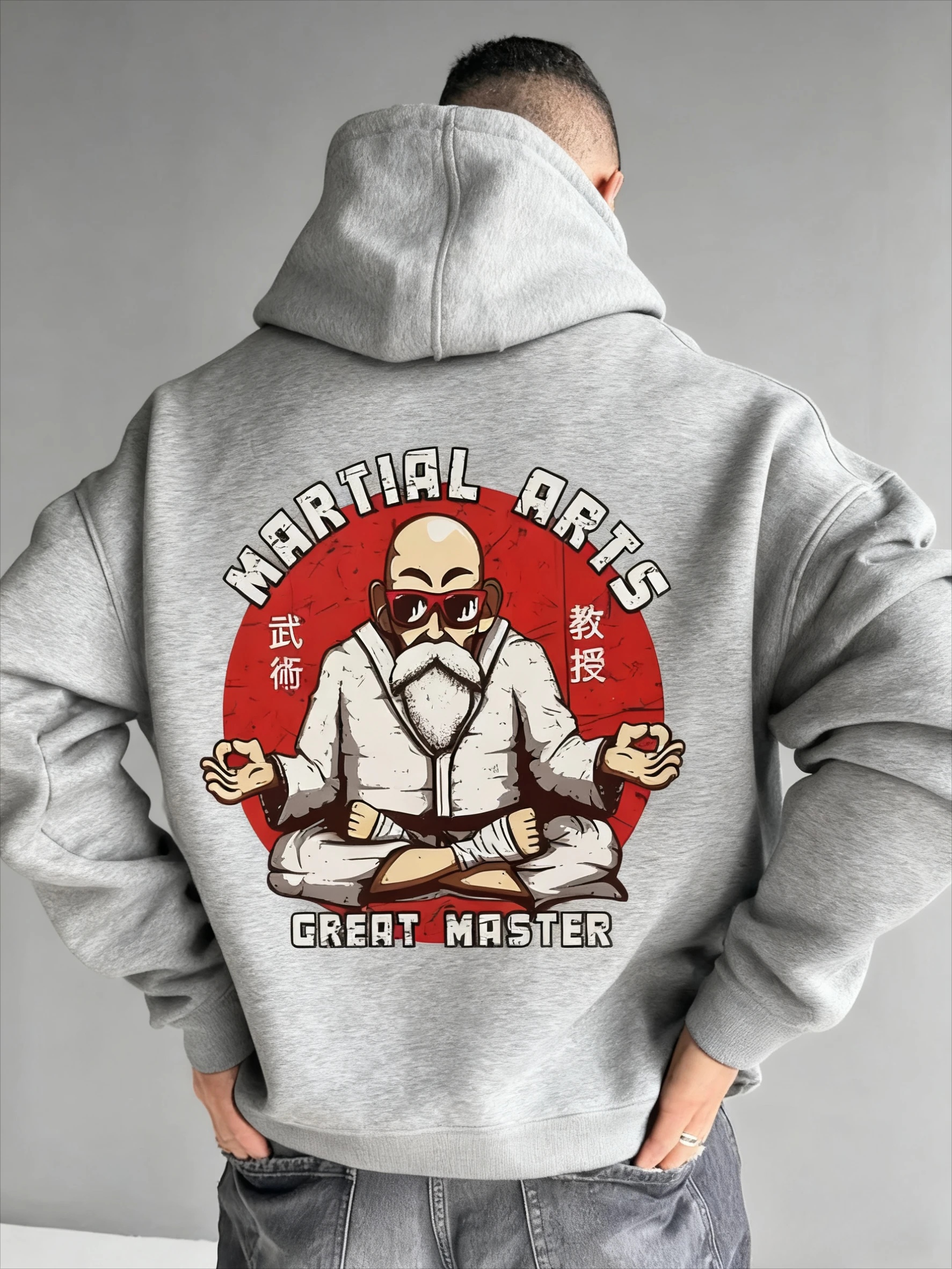 

Dragon Ball Anime Hoodie Men Women Cotton Streetwear Master Printed Casual Pullover Sweater Hip Hop Spring Autumn Y2k Clothes