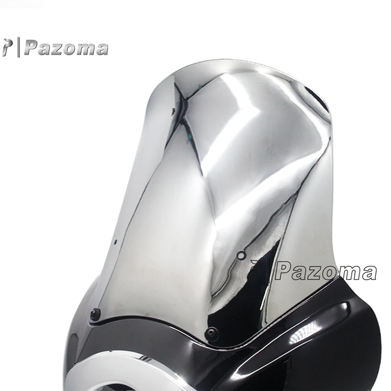 Fairing Chrome Decorative Frame, Windshield Relocation Block