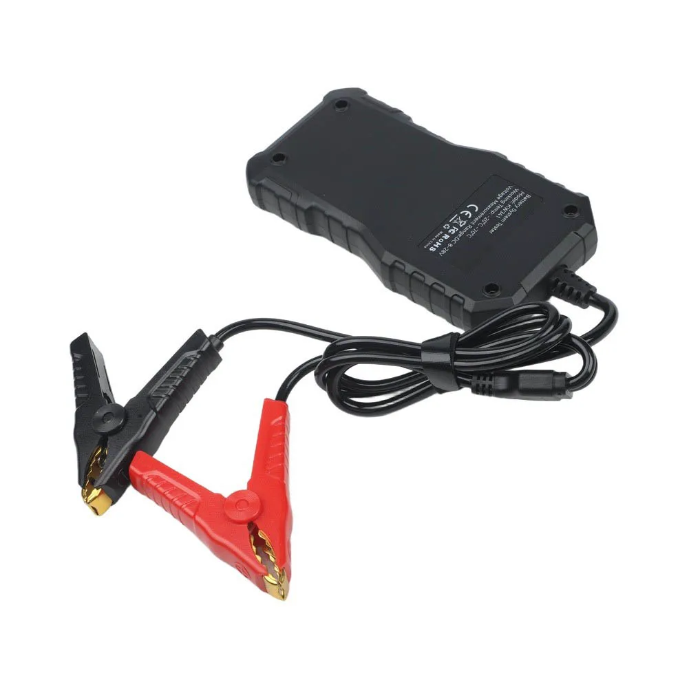 For Vehicle Diagnosis Black Car Battery Tester Automotive Conductance Tester Battery Tester 12 Language Support
