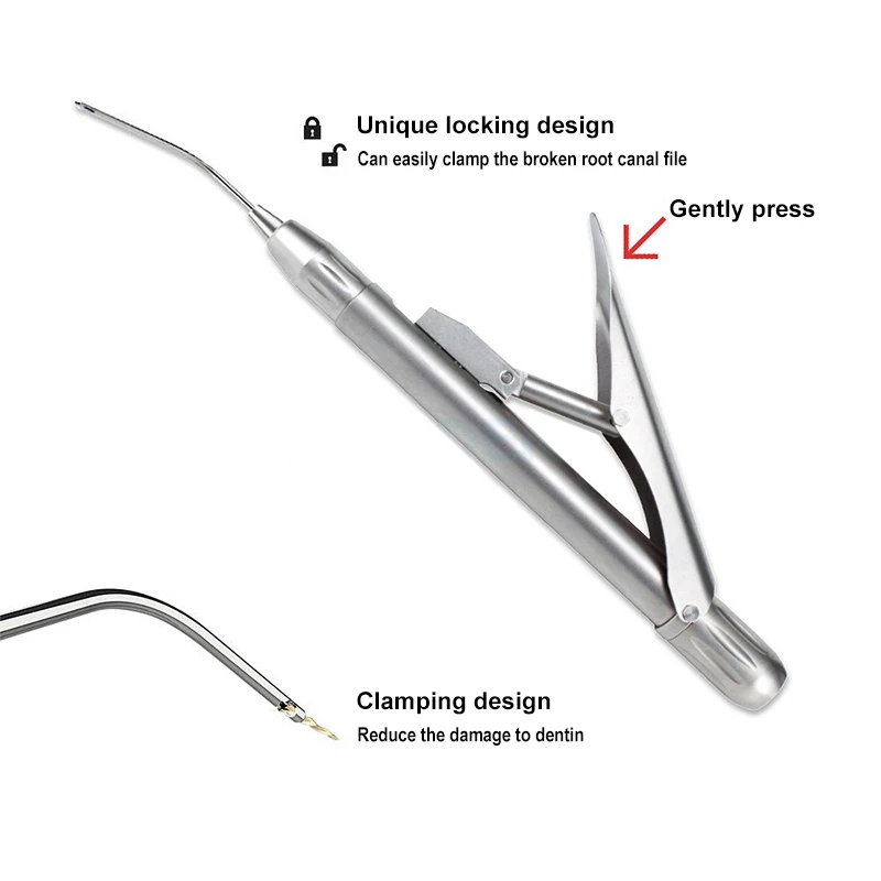 

VV Dental Broken File Extractor Professional Root Canal File Extractors Broken File Removal Kit/Best Accessories Dentistry Tools