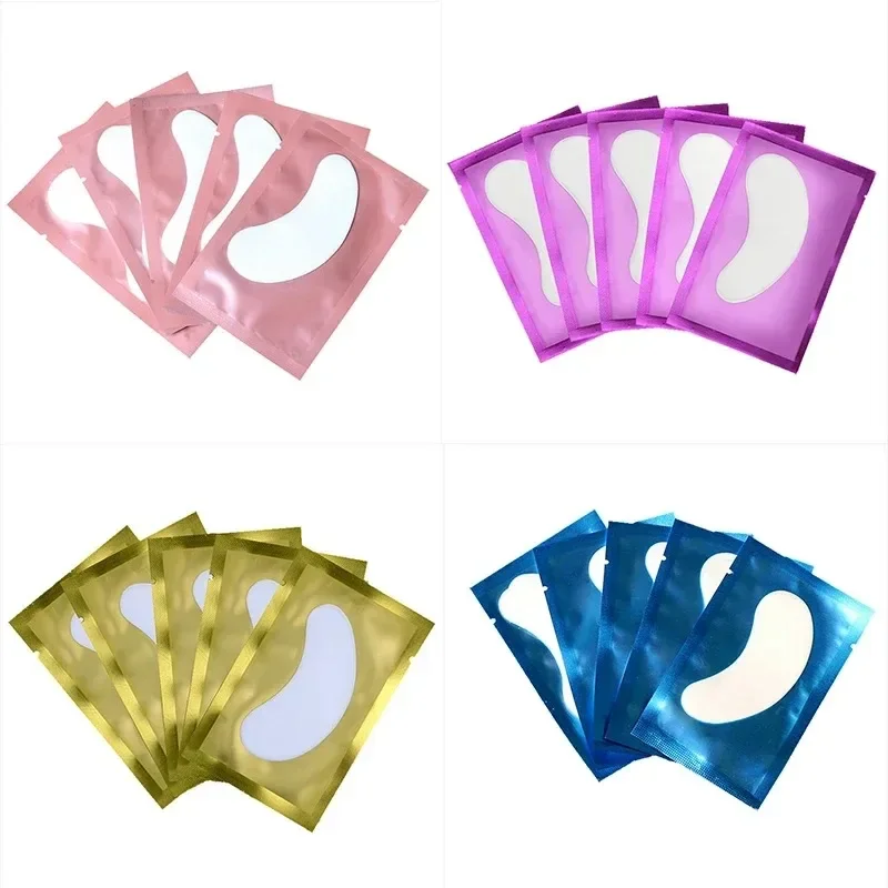 50-100 Pairs Eyelash Under Eye Patches Eye Pad Isolation Remove Hydrogel Eye Patch Sticker Gasket Eyelash Extension Makeup Tools