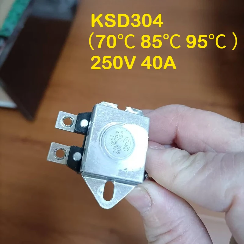 KSD304 （70℃ 85℃ 95℃ ）Instantaneous electric water heater temperature control switch accessories 250V 40A