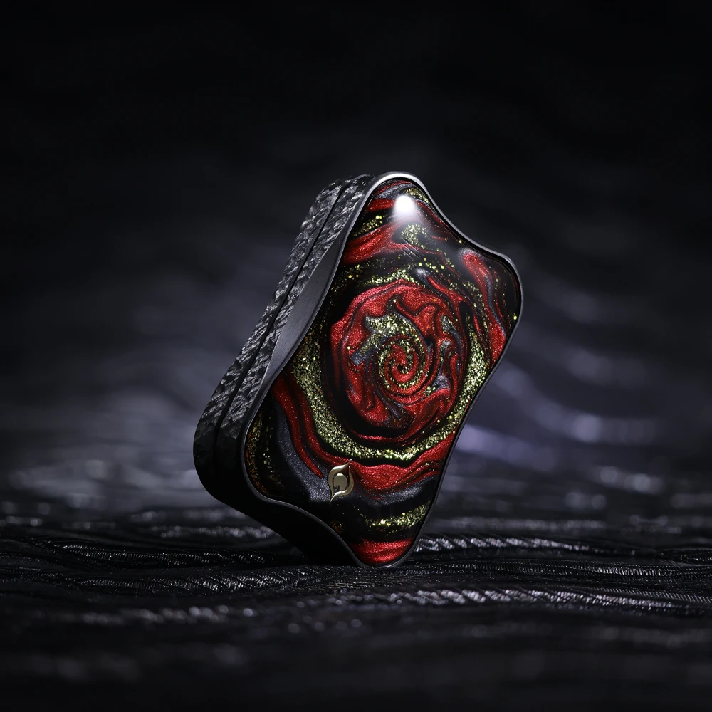 ストックピーコック EDC スリムジルコニウム 無制限プッシュスライダー