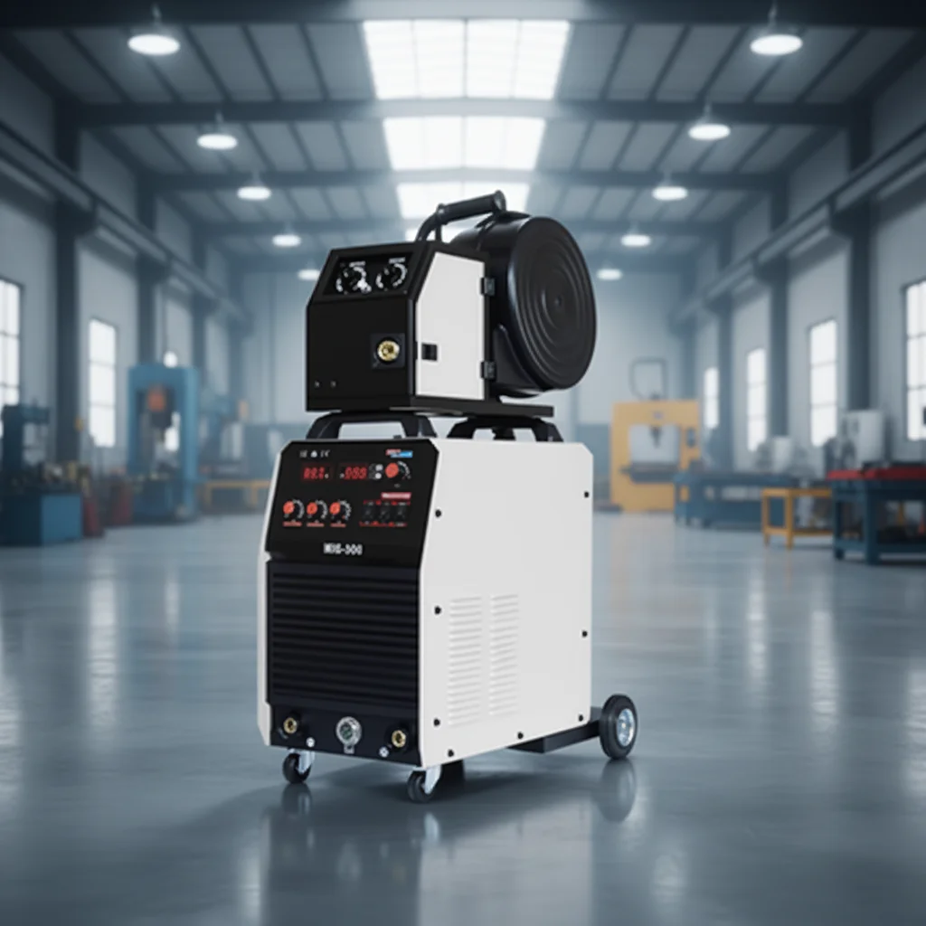 New Poney MIG-350NF 3Ph 380V Digital Inverter  Multi-Process MAG/GMAW Flux Industrial Welder for Carbon Steel/Iron/Stainless