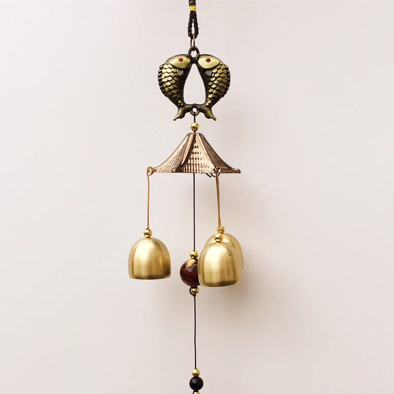Antique Wind Chime Copper Yard Garden Outdoor Living Decoration Metal Wind Chime