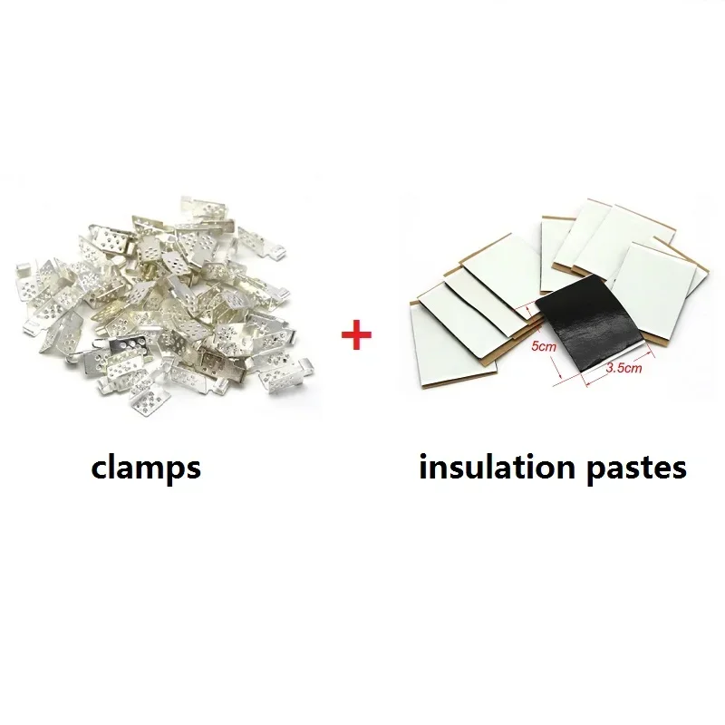 Minco Heat Underfloor Heating Film Accessories Clamps Special Connectors with Insulation Pastes set