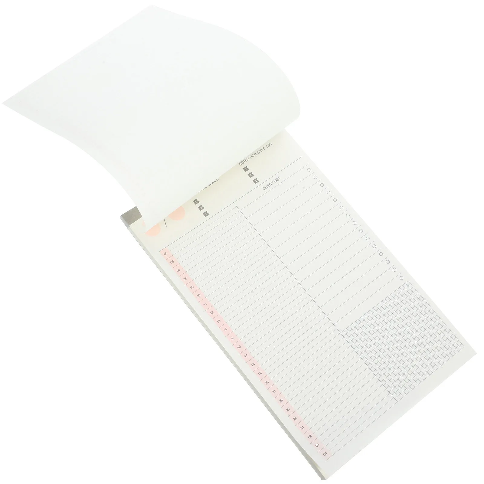 Office Time Planner Notepad Portable Daily Use Compact Planner Notebook Convenient Note Supplies Notepad