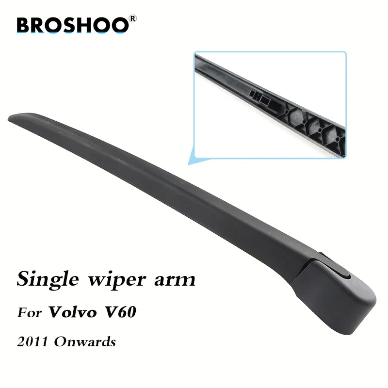 BROSHOO Car Rear Wiper Blades Back Windscreen Wiper Arm For Volvo V60 Hatchback (2011-) 305mm,Windshield Auto Styling