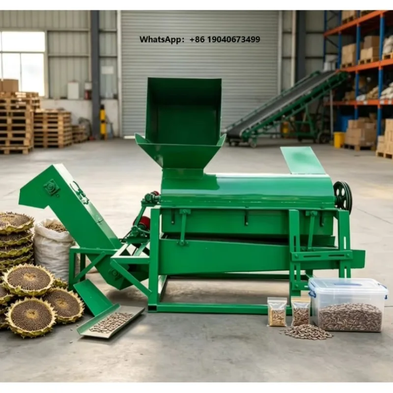 Hot Selling Adjustable Sunflower Seed Shelling Machine with Full Separation Design for Nut Production Enterprises FWX