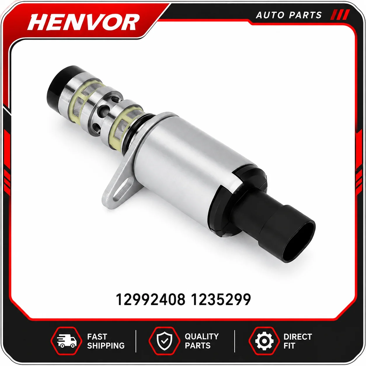 Pair VVT Camshaft Timing Solenoid Control Valve 1235299 12992408 For Chevrolet Cruze Aveo Sonic Trax Astra 1.6L 1.8L