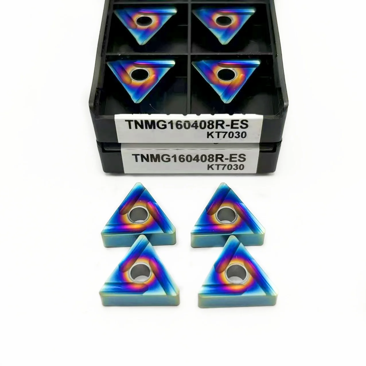 

Керметальные вставки TNMG TNMG 160404 R TNMG 160404 L ES KT7030 Токарный станок с ЧПУ Режущий инструмент Металлокерамика для прецизионной обработки TNMG 160408 Р