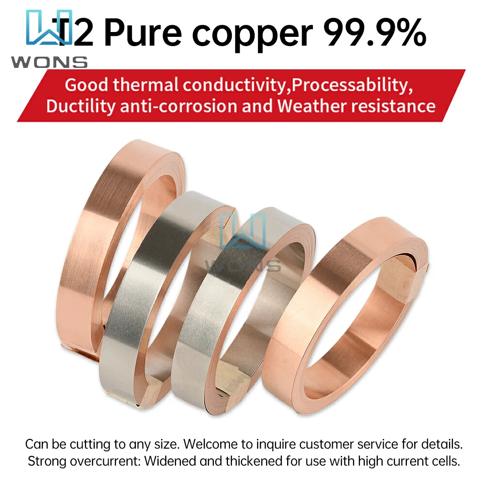 5M T2 Zuiver Koper Strip/Nikke - Diy Electronics Spot Welder recensie en prijs
