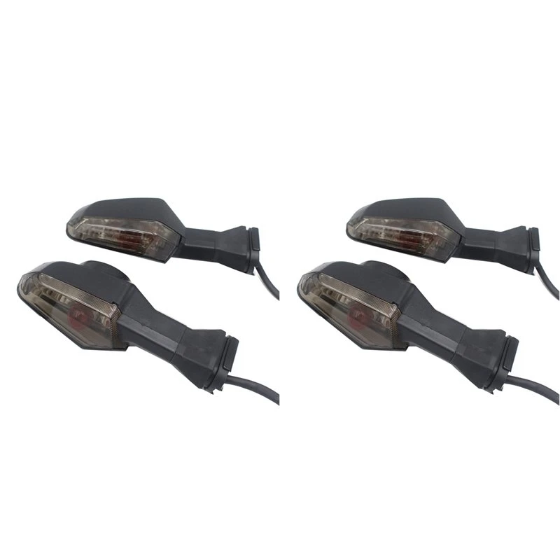 A48P-4X Motorcycle Front And Rear Turn Signal Light Indicator Blinker For Kawasaki Ninja 250 300 600 Z1000 ER-6N,B