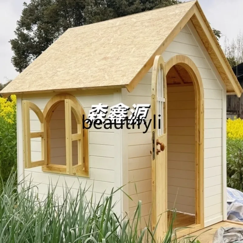 

Asmt56 Terrace Outdoor Chalet Game Room Assembled Tree House Chalet Interactive Mobile Outdoor Garden Chalet