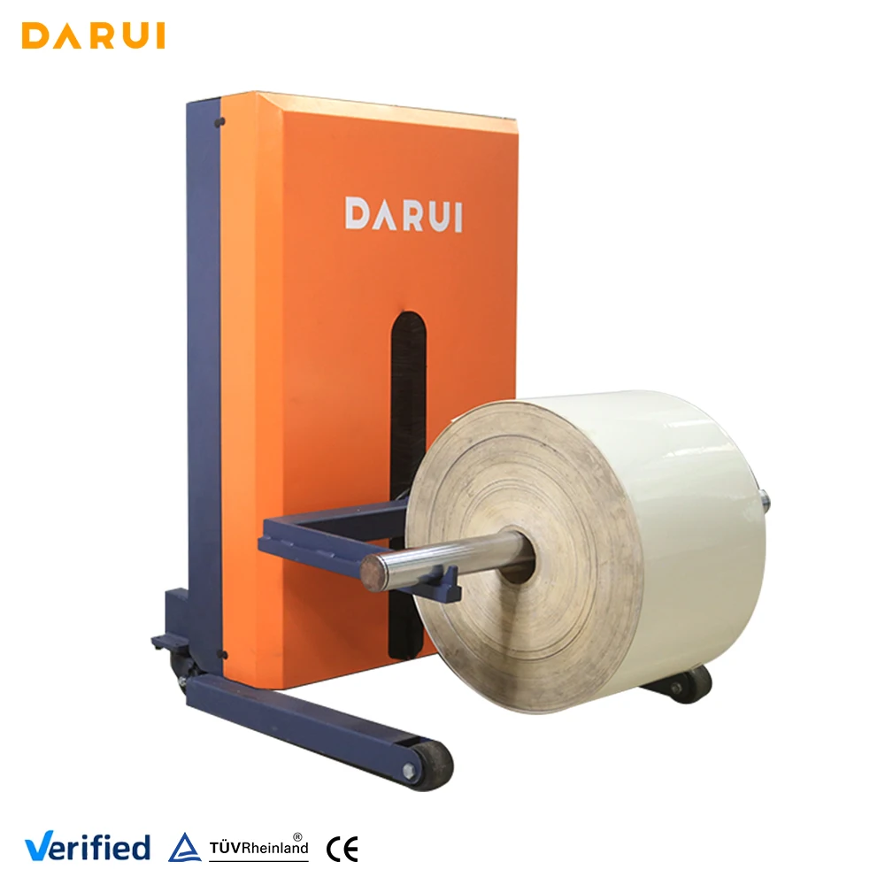 L4 No Manual Lifting Max 100Kg Load Capacity Easy Operation 240W DC24V New Semi-Automatic Label Reel Lifter