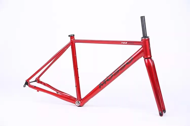 Fengda MOSSO 793PRO Highway Frame Disc Brake Barrel Axle Edition 7046 Aluminum Frame + Carbon Fork, Mosso Frame Weight 1300g